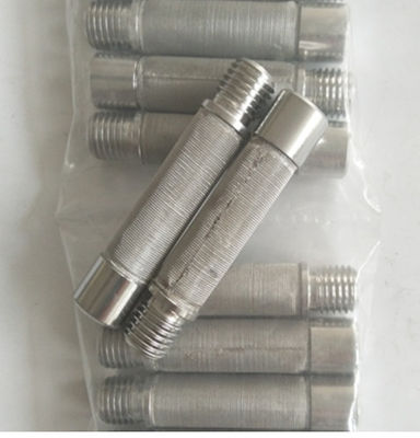 Polished 5 Micron Sintered Porous Metal Filter Elements For Liquid And Gas Filtration