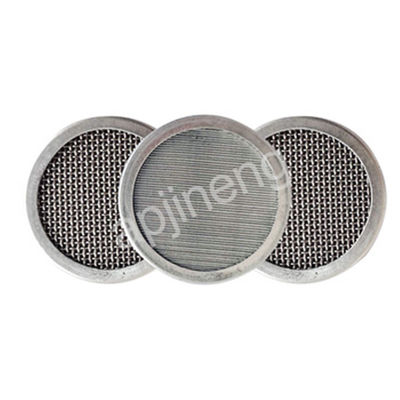 SS Silver Sintered Metal Filter 0.018-2.5mm Wire Diameter 2-3200 Mesh